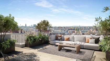 THE TEMPTATION - Penthouse - Stadtblick - 1 Ebene mit Terrasse + Dachterrasse THE TEMPTATION - Penthouse - Stadtblick - 1 Ebene mit Terrasse + Dachterrasse