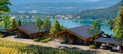 Exklusives Neubauprojekt mit Blick auf den Faaker See ? Ihre Gartensuite mit 180°-Panoramablick Exklusives Neubauprojekt mit Blick auf den Faaker See ? Ihre Gartensuite mit 180°-Panoramablick