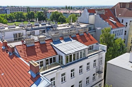 Erstbezug nach Sanierung! Exklusives Penthouse mit 2 Dachterrassen in ruhiger Hoflage Nähe Bahnhof Meidling Erstbezug nach Sanierung! Exklusives Penthouse mit 2 Dachterrassen in ruhiger Hoflage Nähe Bahnhof Meidling