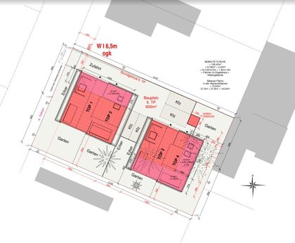 PREISREDUZIERT! Baugenehmigtes Projekt mit 4 Wohnhauseinheiten in absolut ruhiger grüner Wohnlage PREISREDUZIERT! Baugenehmigtes Projekt mit 4 Wohnhauseinheiten in absolut ruhiger grüner Wohnlage