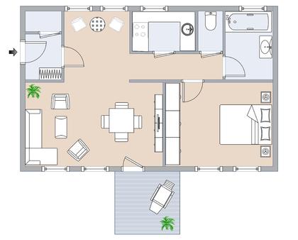 Moderne Neubauwohnung mit Balkon im 2. Stock Moderne Neubauwohnung mit Balkon im 2. Stock