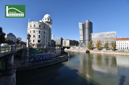 Hervorragende Stadtwohnung in Traumlage: direkt bei der Urania, Wien Mitte und Prater - Donaukanal-Blick. - WOHNTRAUM Hervorragende Stadtwohnung in Traumlage: direkt bei der Urania, Wien Mitte und Prater - Donaukanal-Blick. - WOHNTRAUM