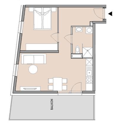 Strahlendes Wohnvergnügen: 2-Zimmer-Oase mit Traumbalkon! Strahlendes Wohnvergnügen: 2-Zimmer-Oase mit Traumbalkon!