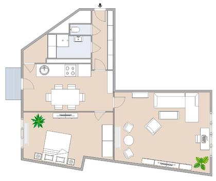 Gemütliche 3-Zimmer-Wohnung mit Balkon in zentraler Lage Gemütliche 3-Zimmer-Wohnung mit Balkon in zentraler Lage