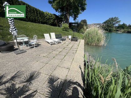 RUHIG WOHNEN AM WASSER - Bungalow mit Blick ins Grüne mit direktem Badezugang! Erholung pur! Möbliert! RUHIG WOHNEN AM WASSER - Bungalow mit Blick ins Grüne mit direktem Badezugang! Erholung pur! Möbliert!