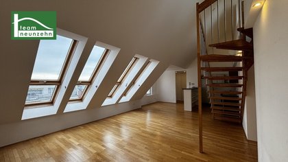Sonnige Dachgeschosswohnung mit Blick & Stil ? Nähe Mariahilfer Straße
