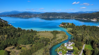 FREIZEITWOHNSITZ! Ihr kleines Paradies am Wasser ? mit Häuschen und direktem Sattnitz-Zugang FREIZEITWOHNSITZ! Ihr kleines Paradies am Wasser ? mit Häuschen und direktem Sattnitz-Zugang