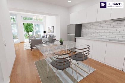 Altbauflair trifft modernen Wohnkomfort ? Gartenidylle mitten in der Stadt - überzeugen Sie sich selbst von diesem 3- Zimmer-Wohntraum