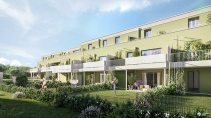 PROVISIONSFREI! Wunderschöne 3-Zimmer-Gartenwohnung mit Grünblick | Große Terrasse