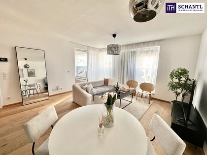 REDUZIERT! Sofort Bezugsfertig in Bestlage! Traumhafte Dachgeschosswohnung mit Loggia und Panoramafenster ++  Weitblick über Wien ++ Komplett Eingerichtet ++ Dachgeschossneubau aus 2021 ++ Auch für Anleger!!!