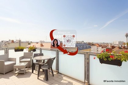 Traumhafte Dachgeschoßwohnung mit 60m² Terrasse in Wien ? Ihr neues Zuhause wartet!