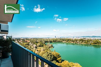 Bestlage am Wasser - direkt beim Hirschstettner Badeteich mit vermutlich der besten Aussicht Wiens! Ein Balkon zum Verlieben! Bestlage am Wasser - direkt beim Hirschstettner Badeteich mit vermutlich der besten Aussicht Wiens! Ein Balkon zum Verlieben!