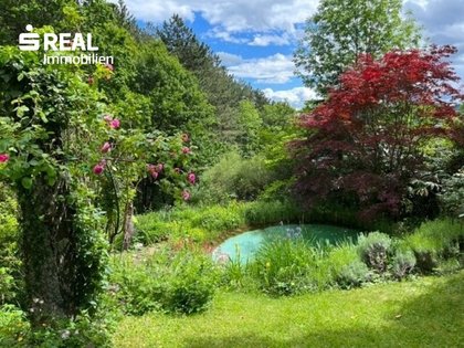 Naturparadies für Gartenliebhaber - Vollziegel Massivhaus in absoluter Ruhelage - 5 Zi, Wintergarten, Keller, Werkstatt, Biotop, Blumengarten!