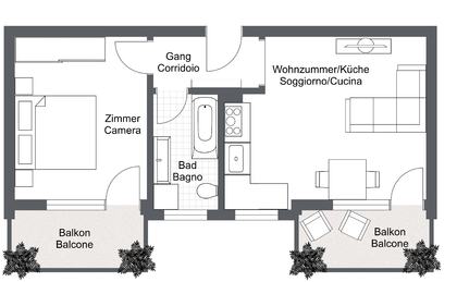 Wohnungen in 39100 Bolzano
