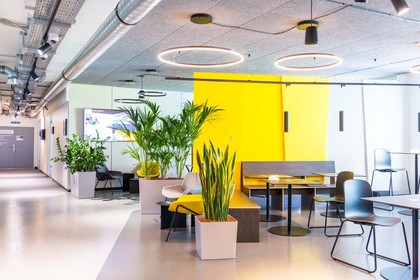 Hoch innovative Offices in Toplage ab einem Arbeitsplatz