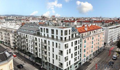 DACHGESCHOSS-ERSTBEZUG mit ca. 10 m² TERRASSE | Fernwärme | TG-Stellplatz optional | Nachhaltiges Wohnbauprojekt