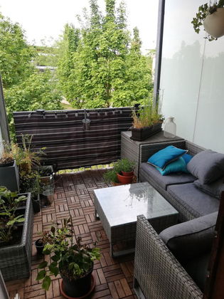 Naturnahe grüne Wohnung Linz Solarcity mit moderner Küche Naturnahe grüne Wohnung Linz Solarcity mit moderner Küche