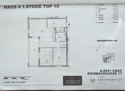 Moderne, helle 3-Zimmer-Wohnung in ruhiger Lage in Graz-Liebenau – verfügbar ab 01.10.2025 Moderne, helle 3-Zimmer-Wohnung in ruhiger Lage in Graz-Liebenau – verfügbar ab 01.10.2025
