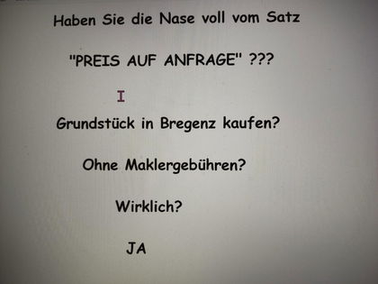 Eigenes Haus am Bregenzer Funkenbühl geplant? Wir haben das Grundstück dazu.