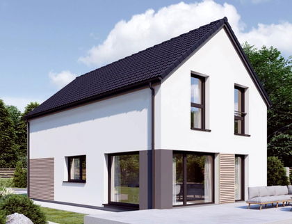 DAN-WOOD-FERTIGHAUS Hausserie POINT SCHLÜSSELFERTIG