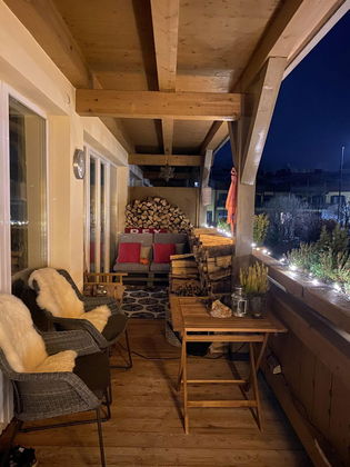 Ohne Makler - gemütliche Wohnung mit Terrassen & Kamin